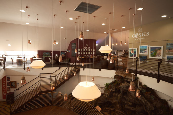 Distillery interior