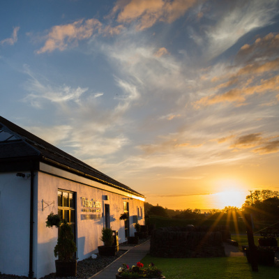 Arran distillery sunset listing rebrand