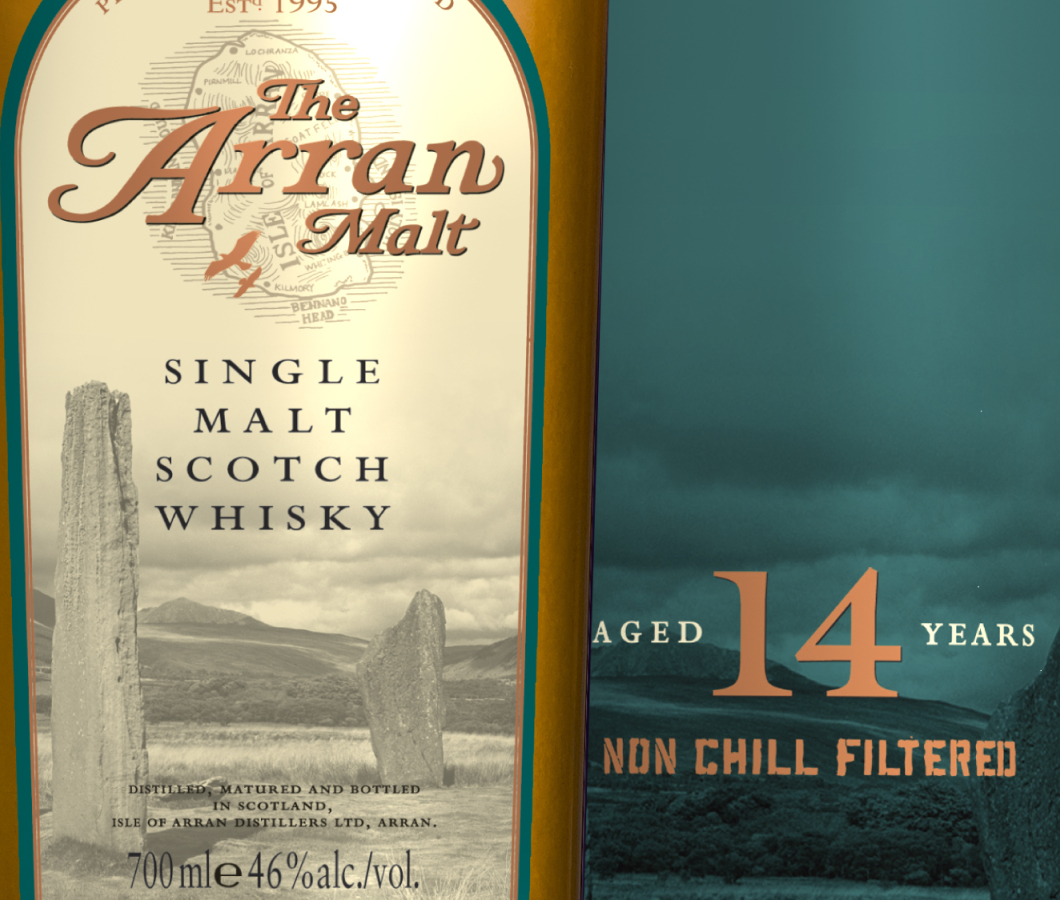 Arran14yo bottle tube timeline rebrand