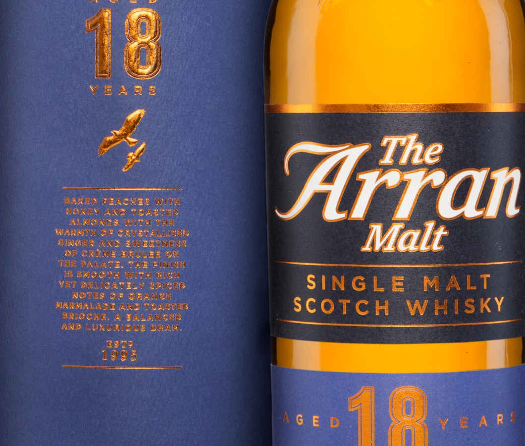 Single malt 18yo new 70cl timeline rebrand