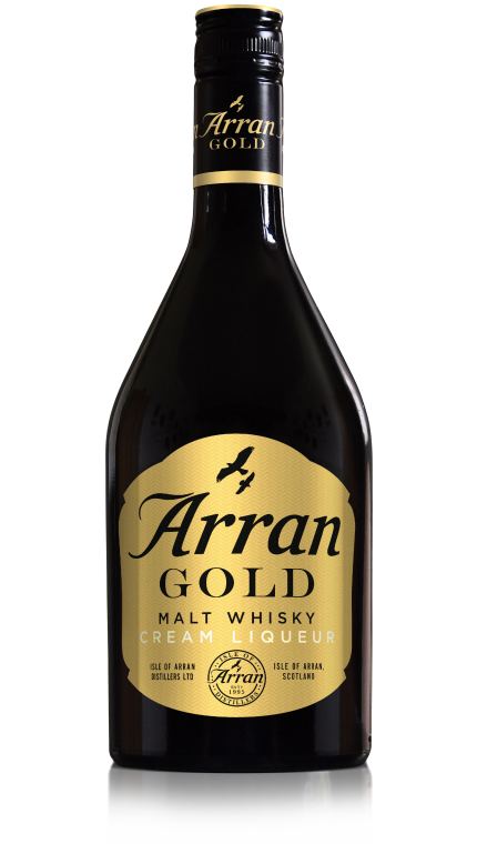 Cream liqueur arran gold 70cl new product detail rebrand