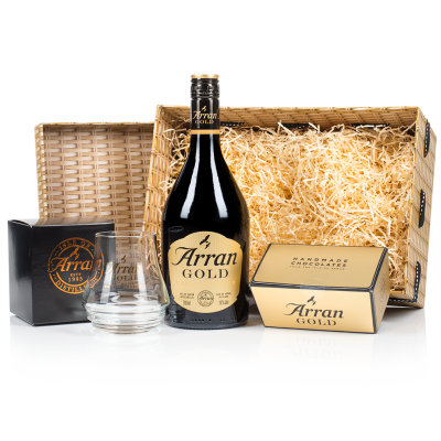 Arran small hamper chocolates product detail