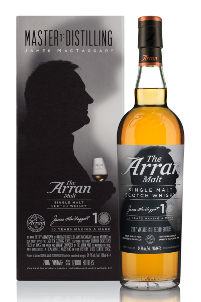 Arran james mctaggart bottle and box product detail