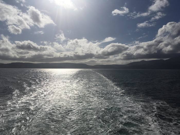 Arran From the Sea