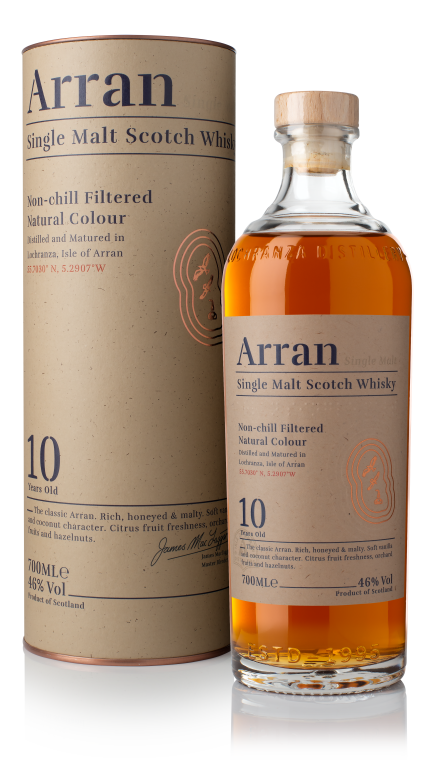 Ad arran 10yo bottle box product detail rebrand