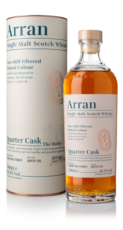 Ad arran quarter cask bottle box product detail