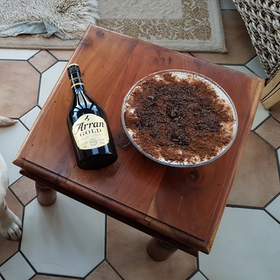 Dog  bottle and tiramisu listing rebrand