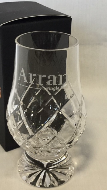 Buy Glencairn Cut Crystal Nosing Glass Arran Whisky