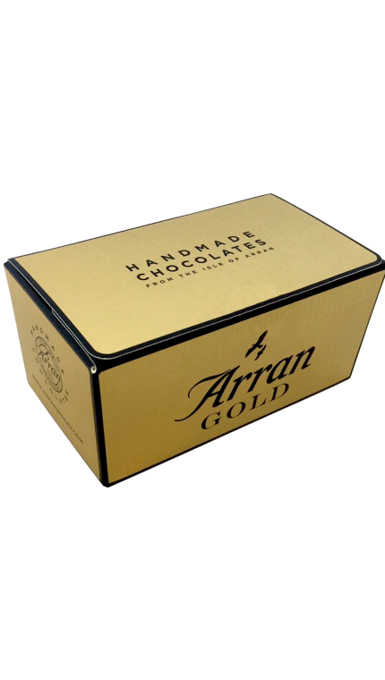 Arran gold chocolates product detail rebrand