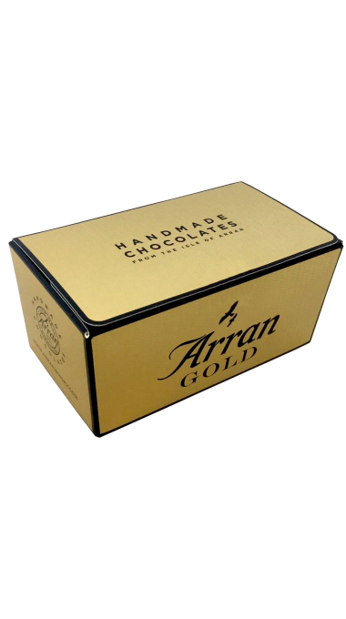 Arran gold chocolates product listing rebrand