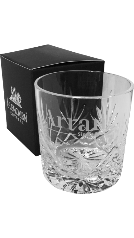 Glencairn SKYE Scottish Skyline STAG Whisky Spirit Crystal Glass in Box 