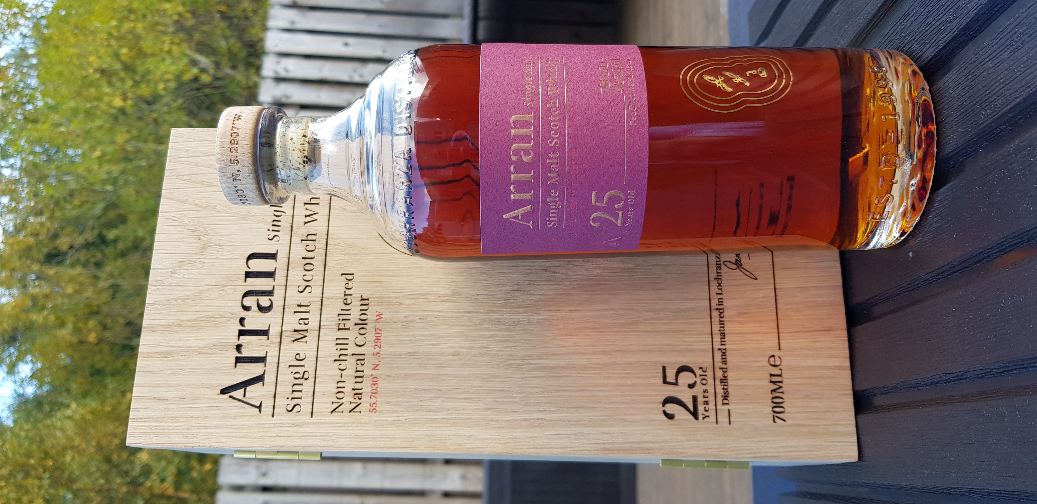 Arran 25 Year Old Whisky