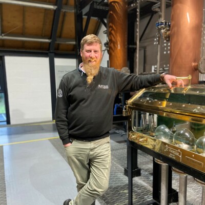 Stewart bowman   lochranza distillery manager nov 2021 listing rebrand