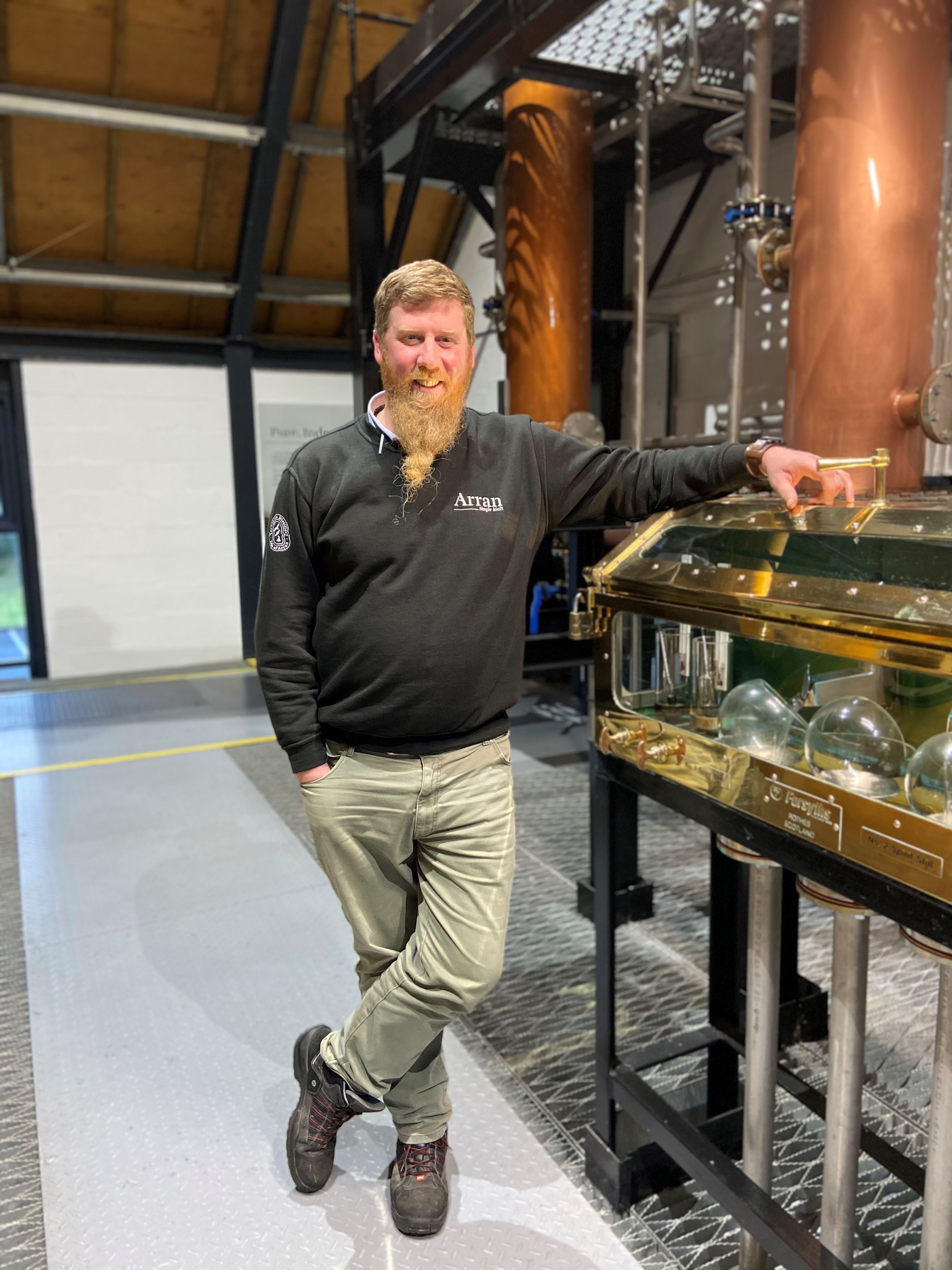 Stewart Bowman Lochranza Distillery Manager