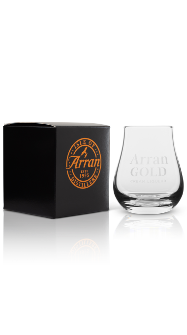 Arran bs arran gold glass with box png 1500 x 1500  72dpi product listing rebrand