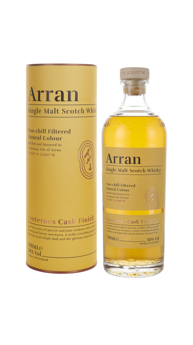 Sauternes bottle and box product listing rebrand