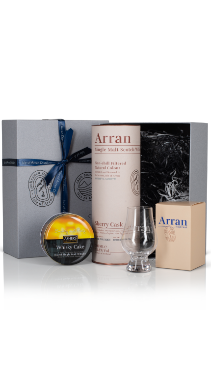 Arran sherry and cake product detail rebrand
