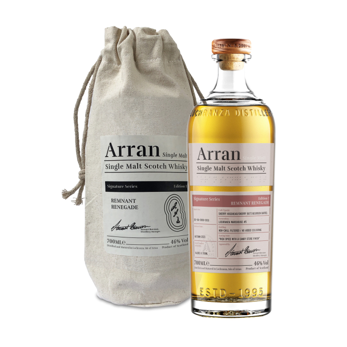 Arran signature bottle bag UK 080623