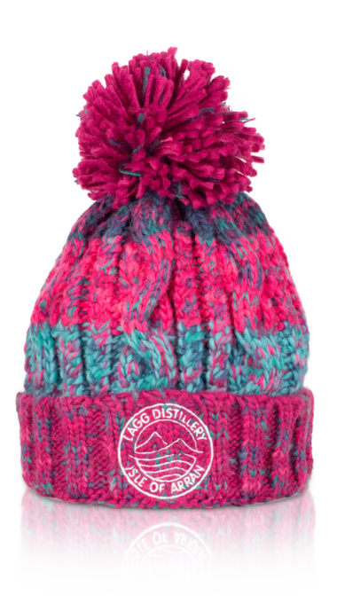 Winteer berries arran 2024 lagg distillery wool bobble hat 2 1000x1000 png 72dpi product listing rebrand