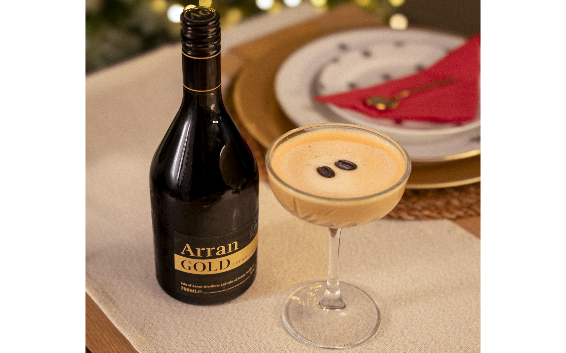 Arran gold espresso martini gallery rebrand
